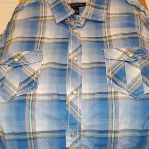 MEN'S PLAID LS SHIRT